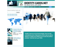 Tablet Screenshot of identity-cards.net